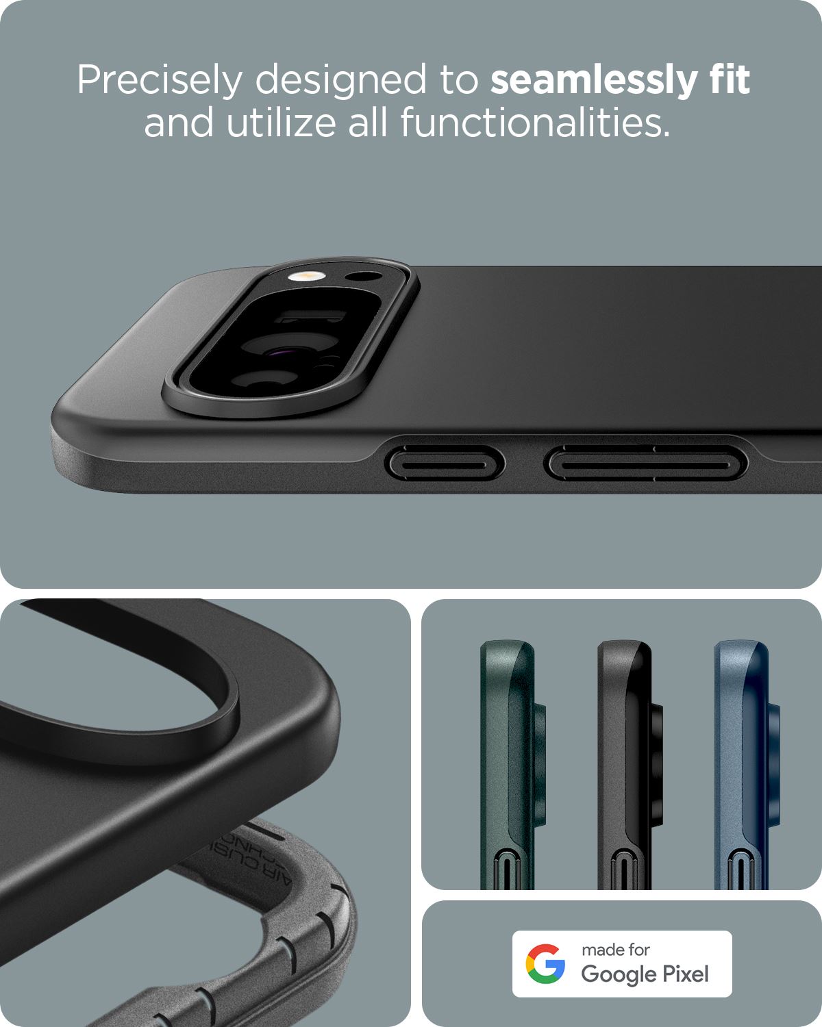 Spigen Thin Fit, black - Google Pixel 9 Pro/Pixel 9 (16)