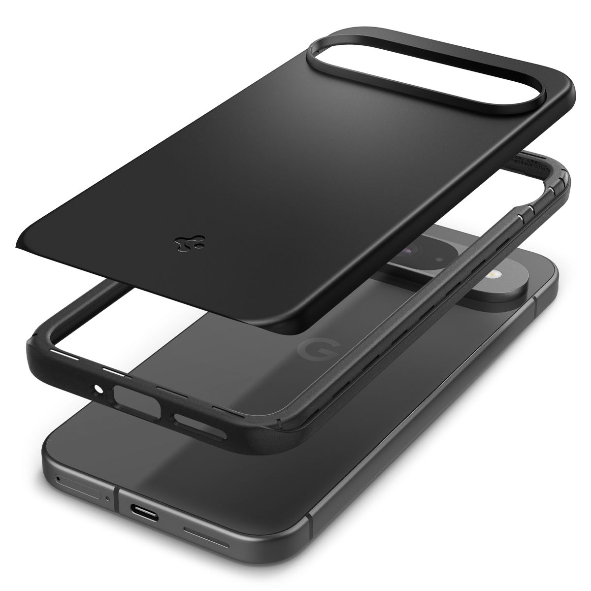 Spigen Thin Fit, black - Google Pixel 9 Pro/Pixel 9 (8)