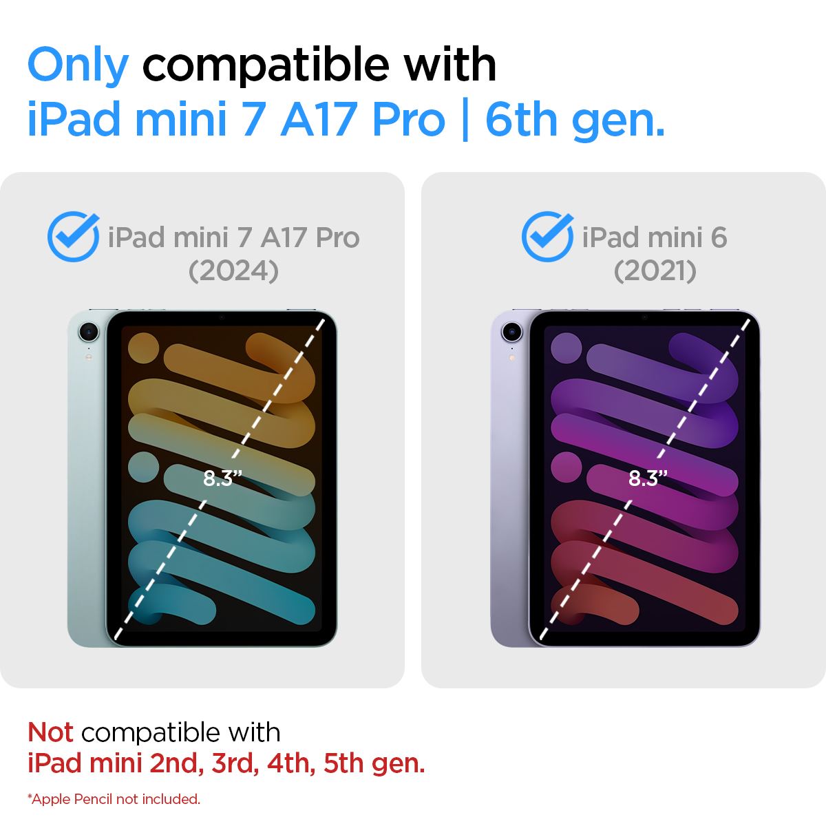 Spigen Nano Pop, black sesame - iPad mini 2024/6 (10)
