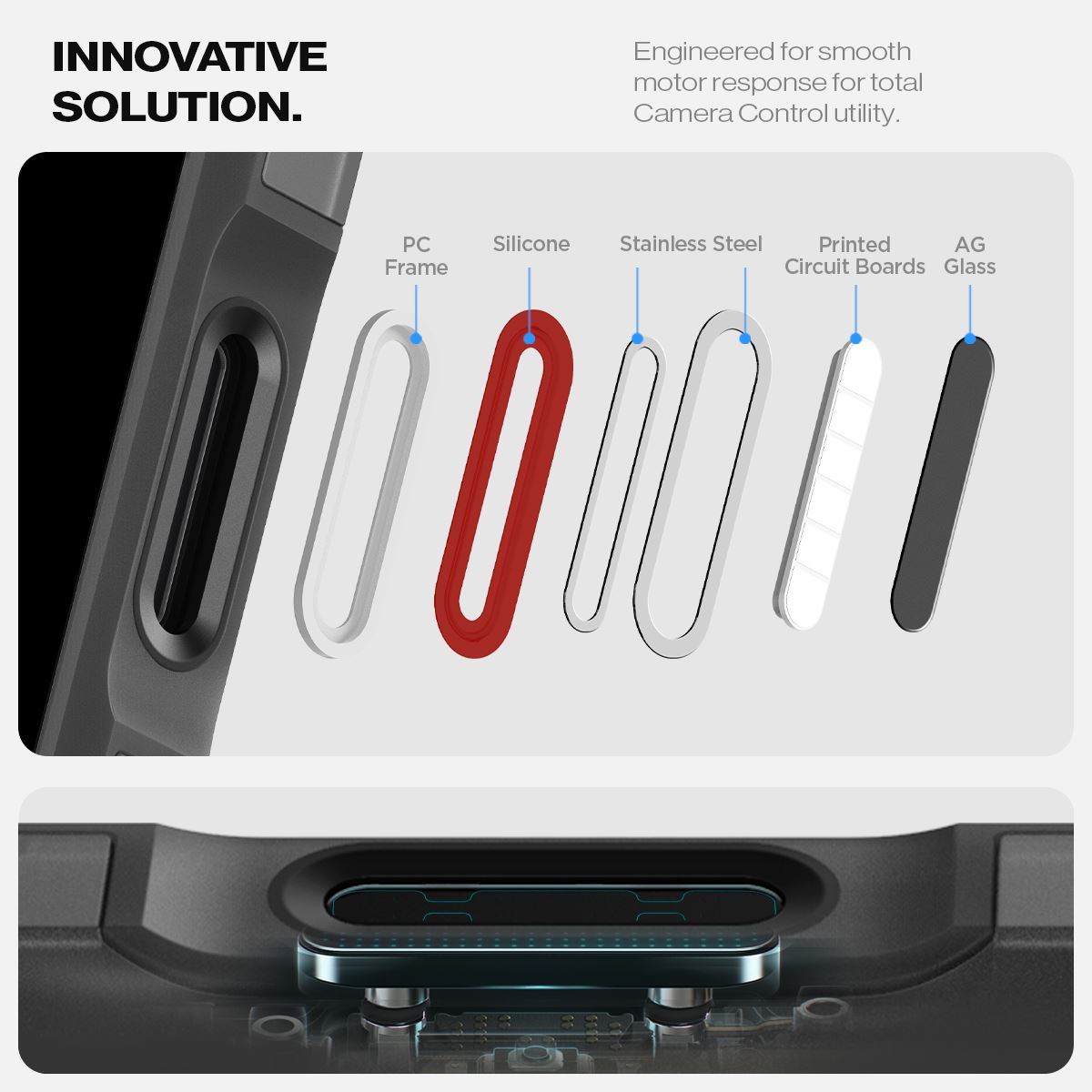 Spigen Tough Armor T MagSafe, frost black - iPhone 16 Pro (15)