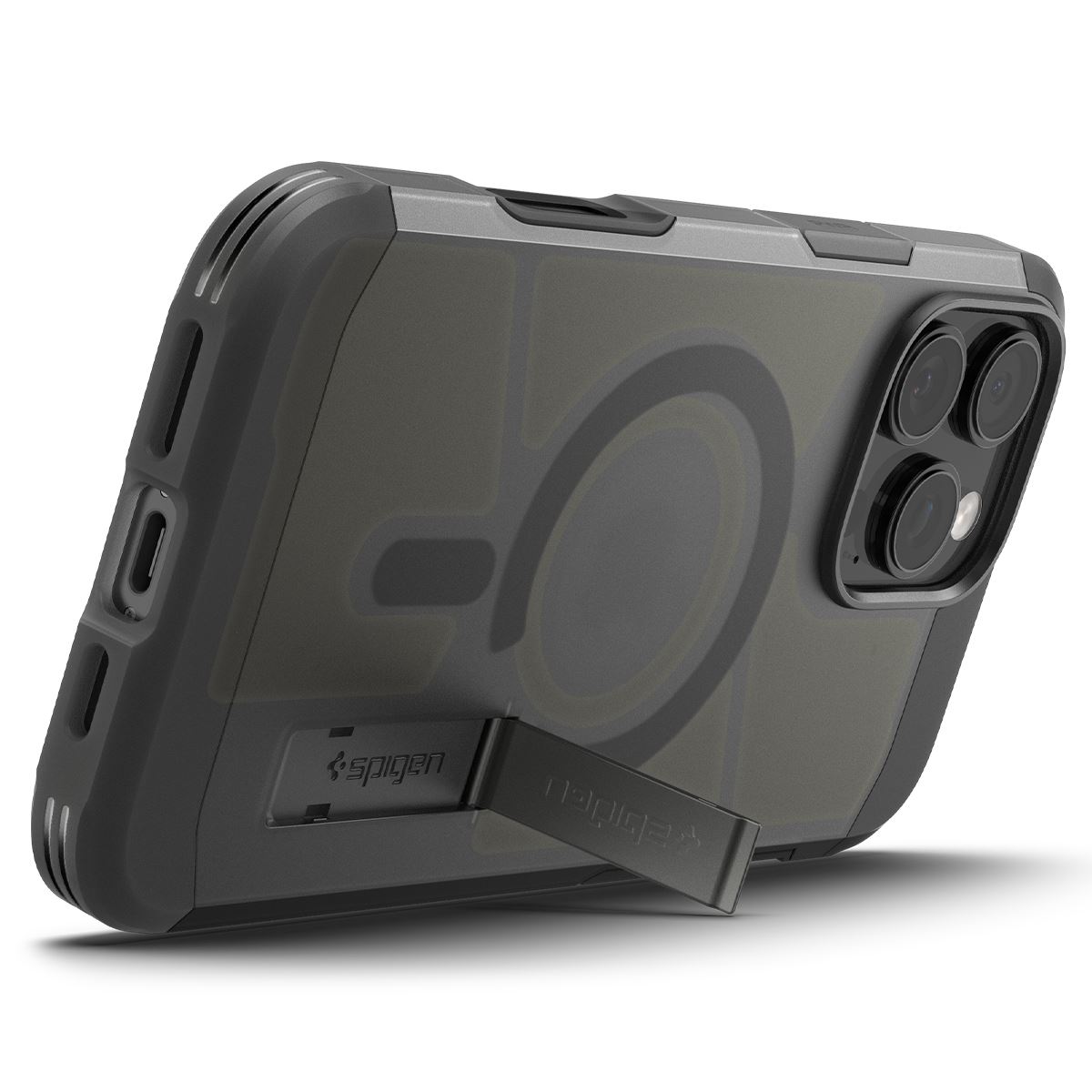Spigen Tough Armor T MagSafe, frost black - iPhone 16 Pro (8)