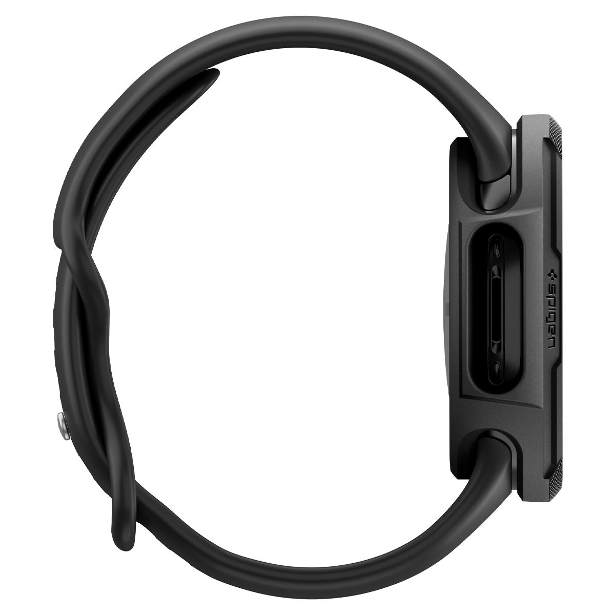 Spigen Liquid Air, matte black - Google Pixel Watch 4 41mm (5)