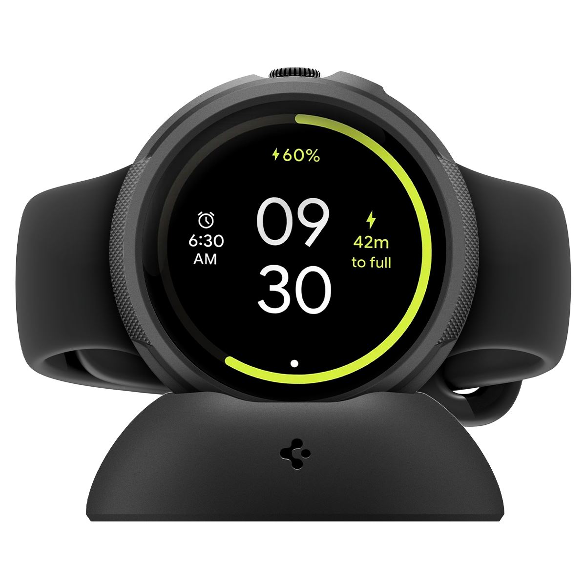 Spigen Liquid Air, matte black - Google Pixel Watch 4 41mm (9)