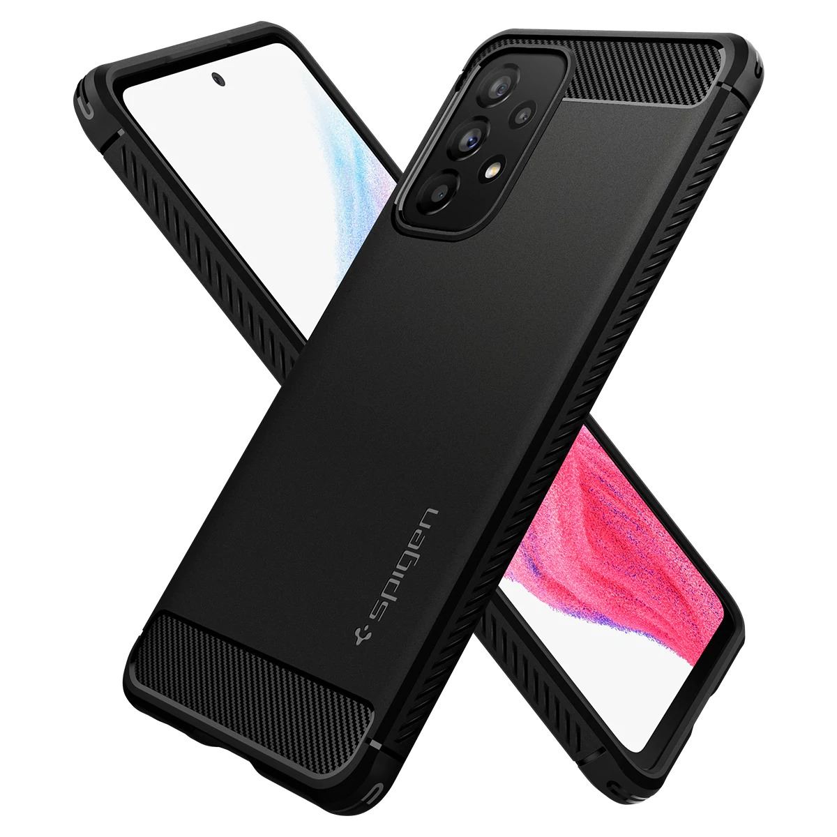 Spigen Rugged Armor, black - Samsung Galaxy A53 5G (2)