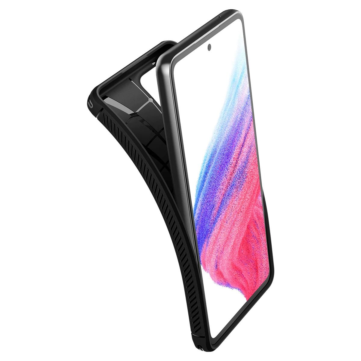 Spigen Rugged Armor, black - Samsung Galaxy A53 5G (3)