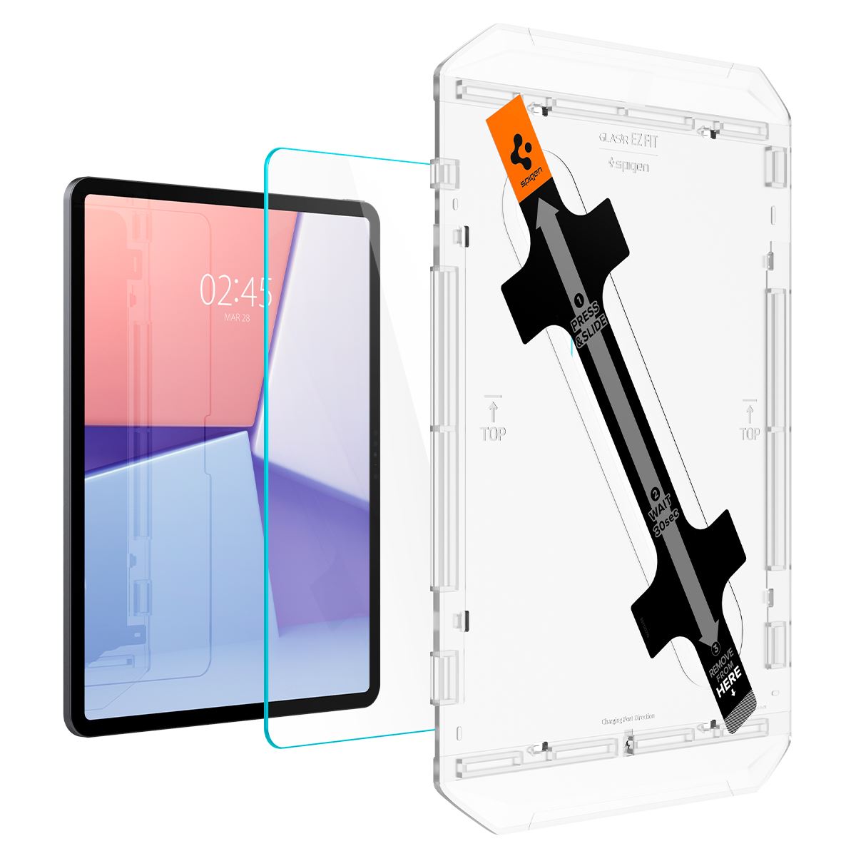 Spigen Glass tR EZ Fit 1 Pack - iPad Air 13" 2024/2025 (3)