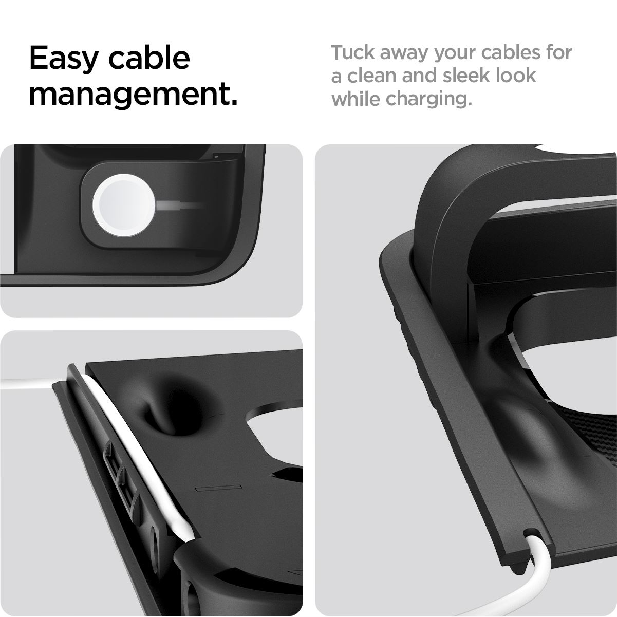 Spigen Tesla 3 in 1 Wireless Charging Hub Mount, black - Tesla Model Y/3 (16)
