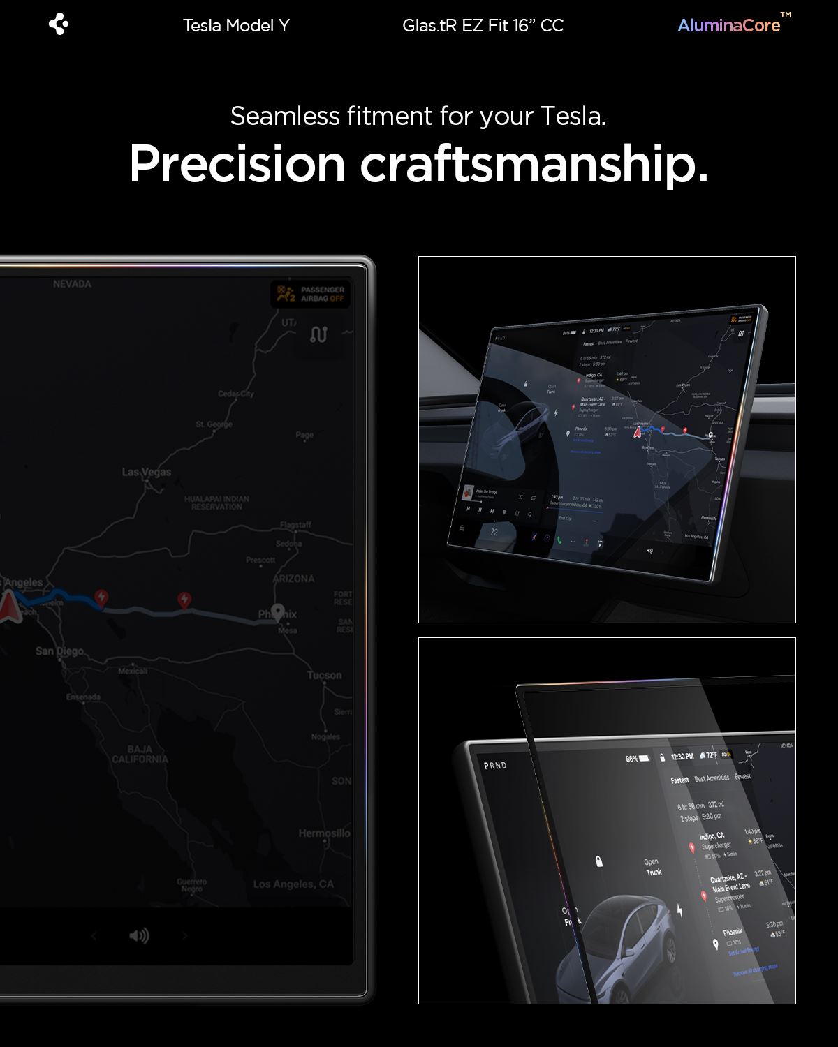 Spigen Tesla EZ Fit Clear, transparent - Tesla Model Y L 2026 (16)