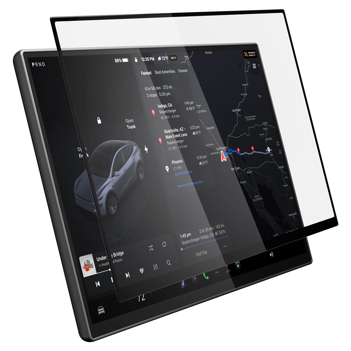 Spigen Tesla EZ Fit Clear, transparent - Tesla Model Y L 2026 (5)