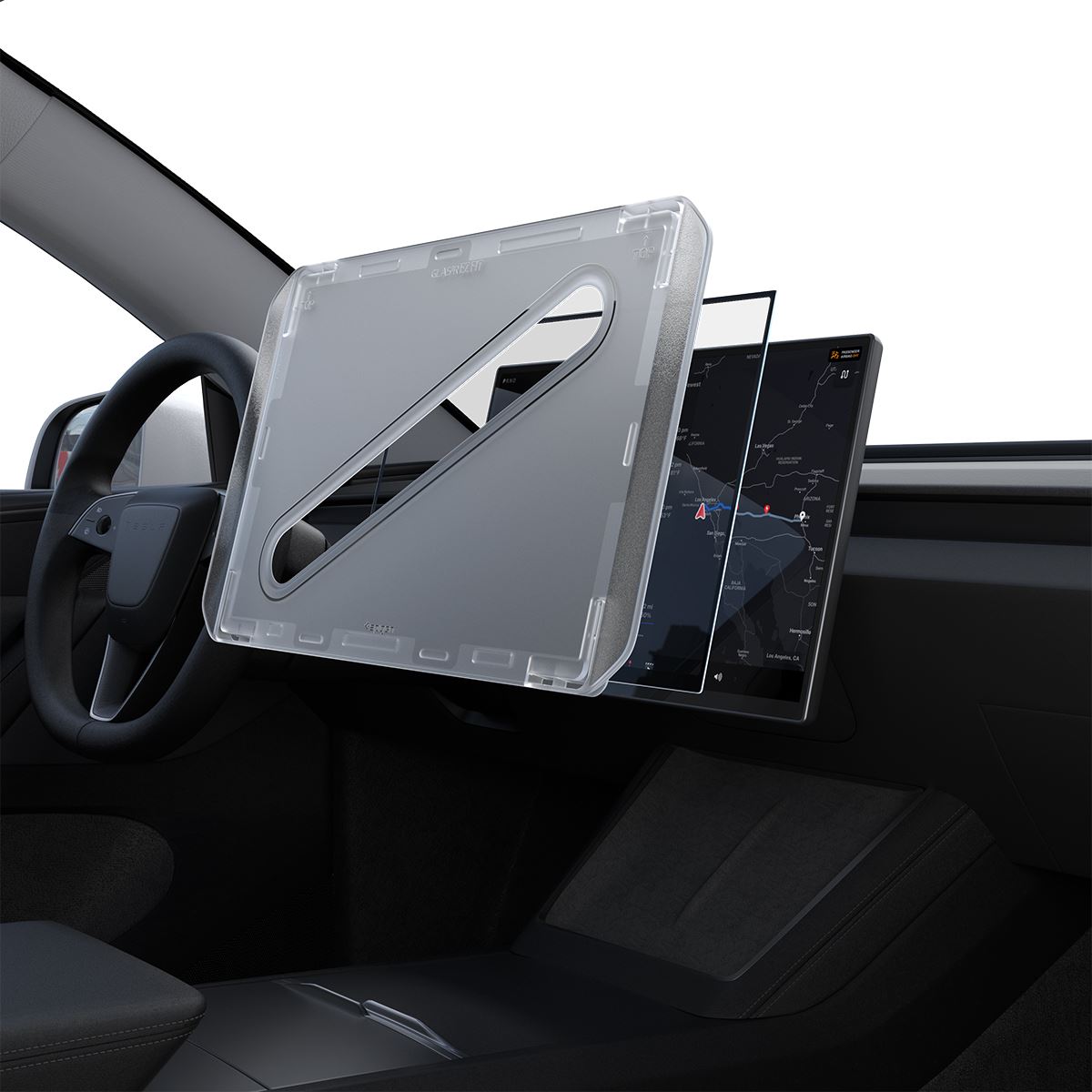 Spigen Tesla EZ Fit Clear, transparent - Tesla Model Y L 2026 (8)