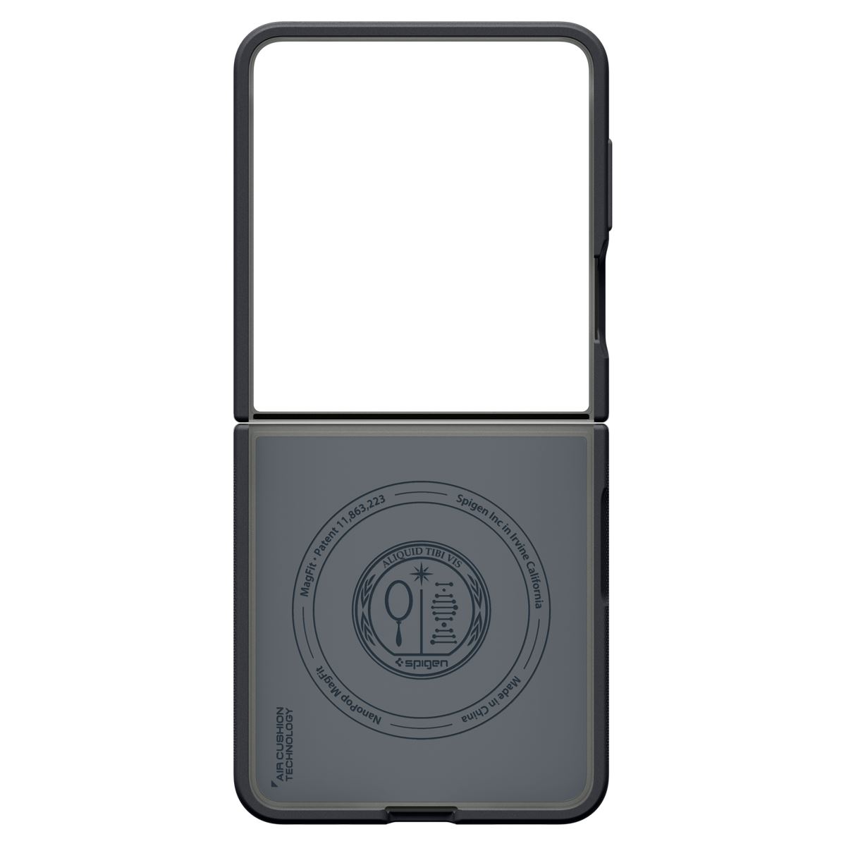 Spigen Nano Pop MagSafe, black sesame - Samsung Galaxy Z Flip8 (4)
