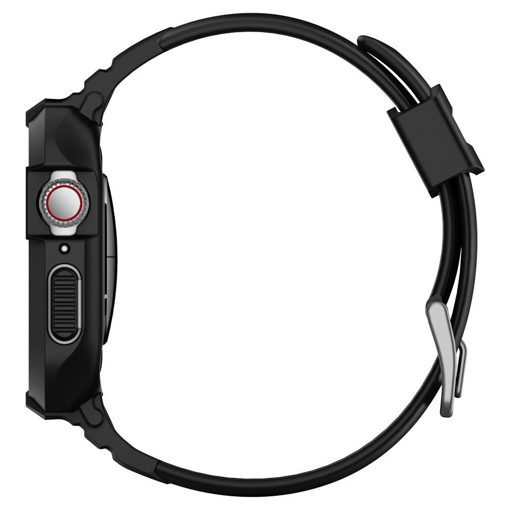 Spigen Rugged Armor Pro, black - Apple Watch 45mm/44mm (4)