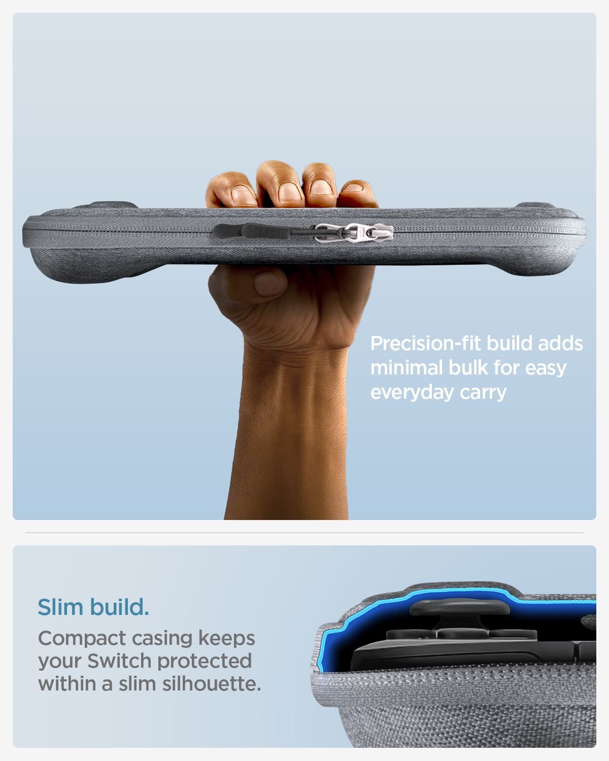 Spigen Klasden 2 Pouch, charcoal gray - Nintendo Switch 2 (11)