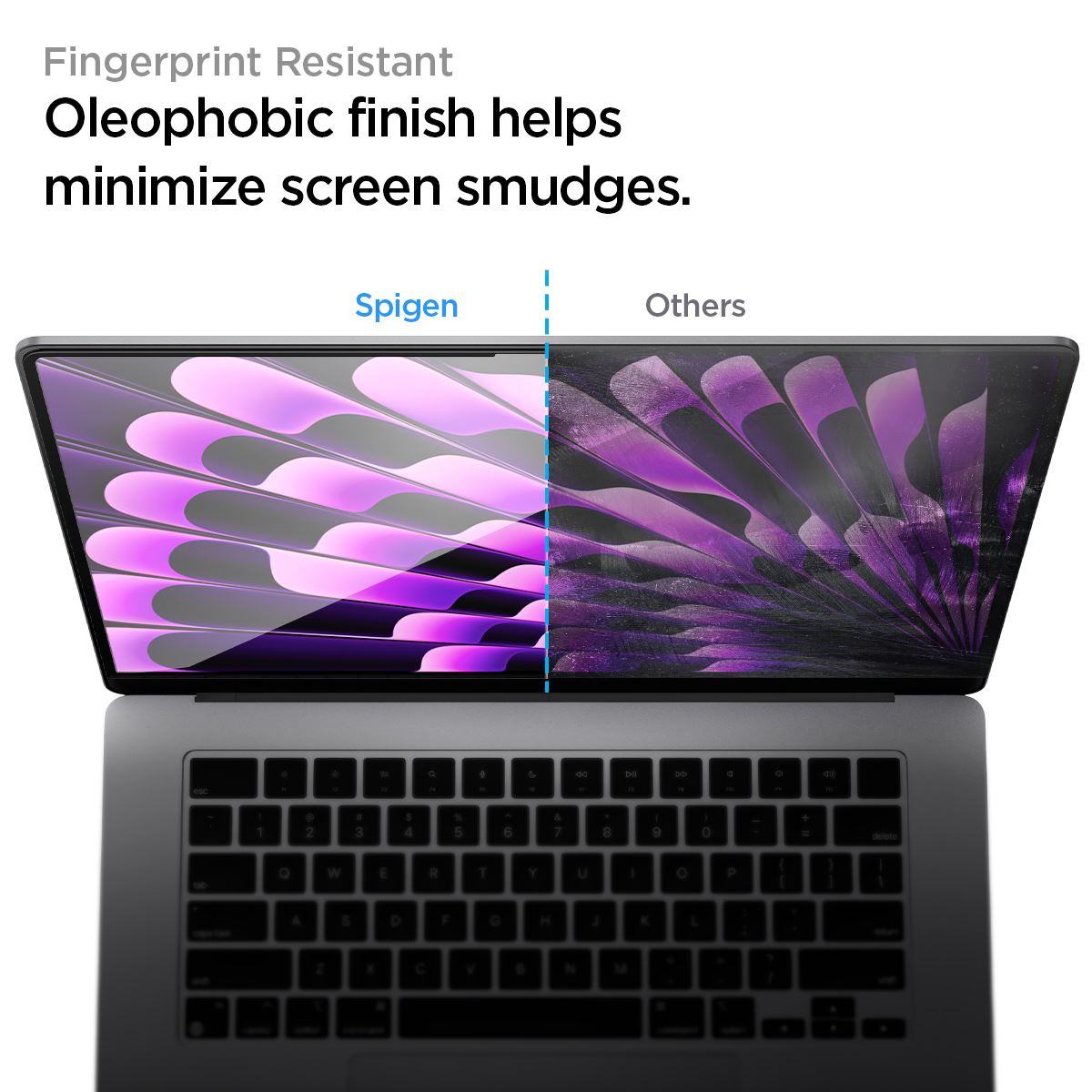 Spigen Glass tR SLIM 1 Pack - MacBook Air 15" M4/M3/M2 (11)