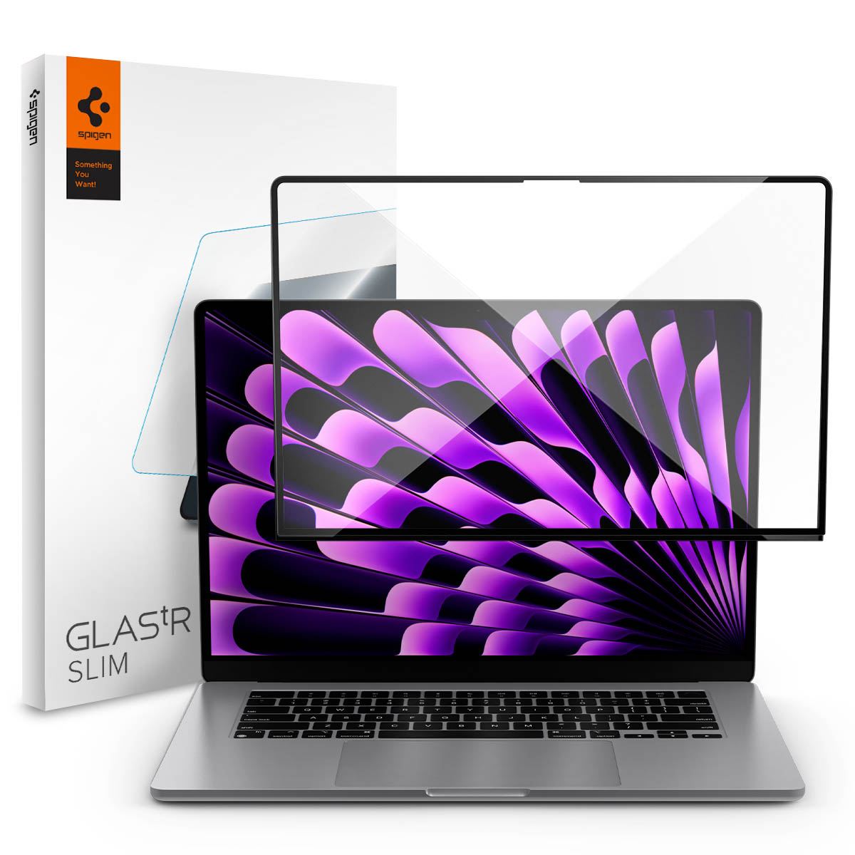 Spigen Glass tR SLIM 1 Pack - MacBook Air 15 M4/M3/M2