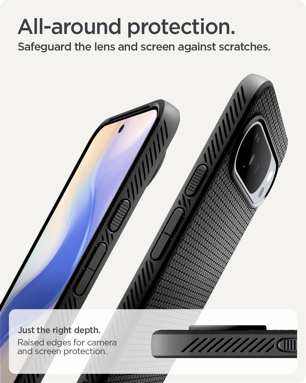Spigen Liquid Air MagSafe, matte black - Google Pixel 10 Pro XL (13)