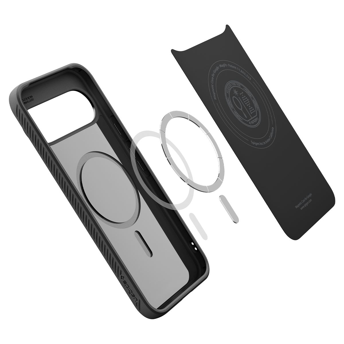 Spigen Liquid Air MagSafe, matte black - Google Pixel 10 Pro XL (7)