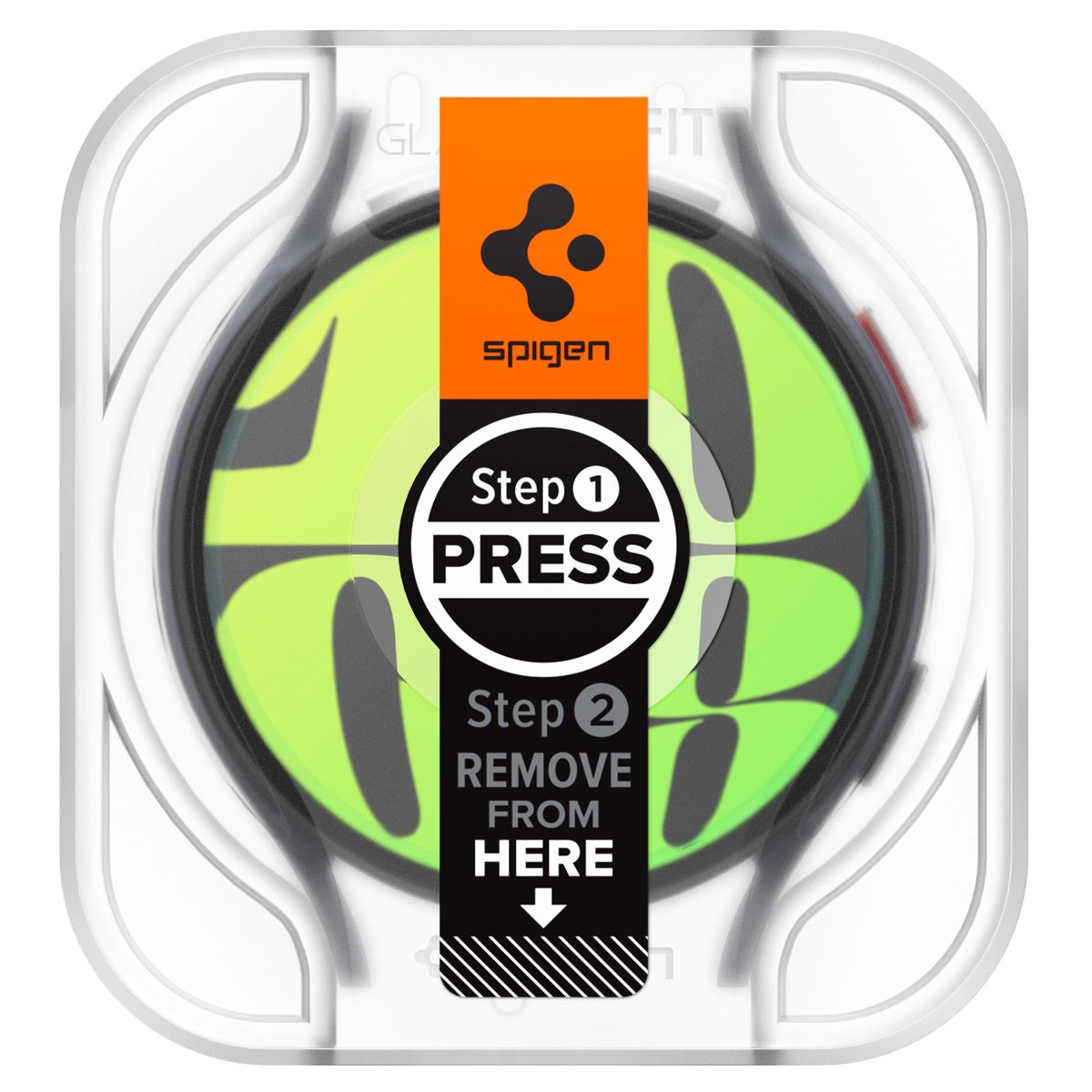 Spigen Glass tR EZ Fit 2 Pack - Samsung Galaxy Watch6 44mm (2)
