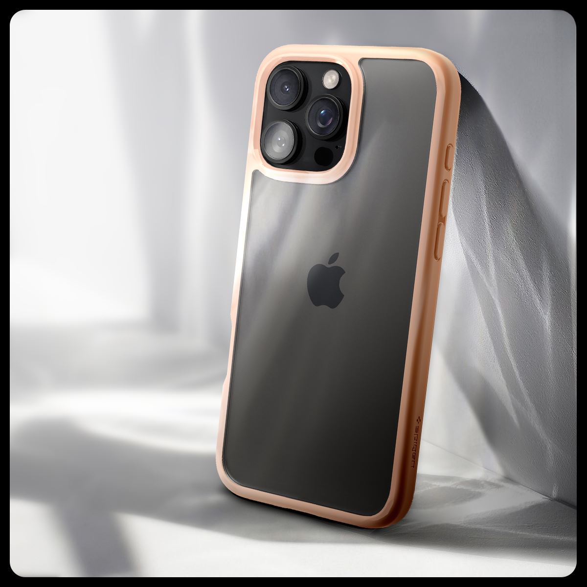 Spigen Ultra Hybrid, rose titanium - iPhone 16 Pro (6)