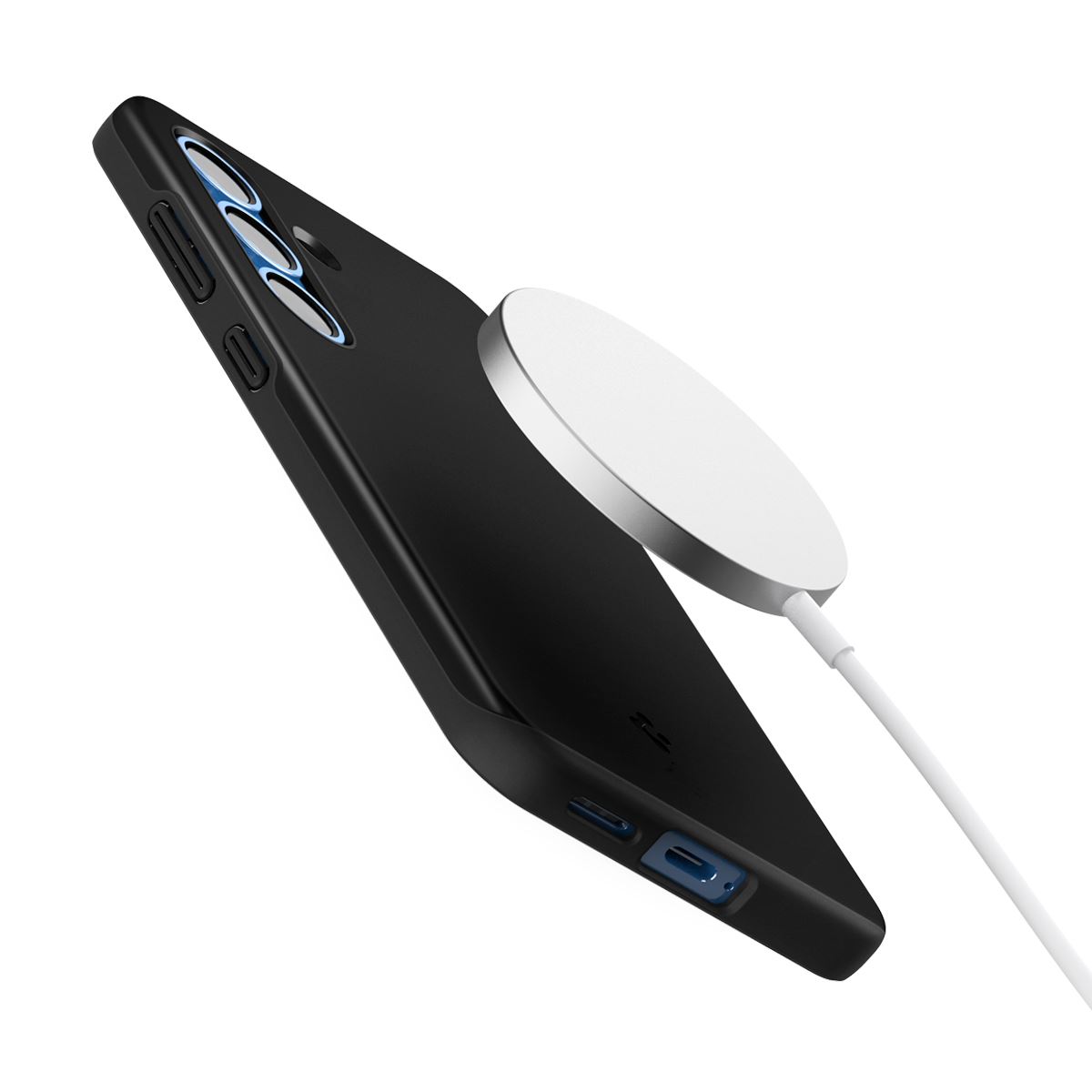 Spigen Thin Fit MagSafe, black - Samsung Galaxy S25 (10)