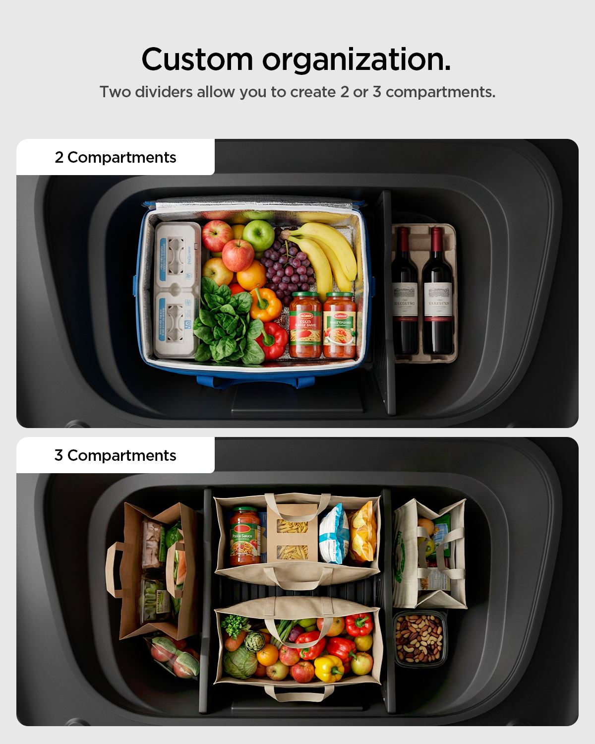 Spigen Tesla Frunk Divider, black - Tesla Model Y(Juniper) (13)