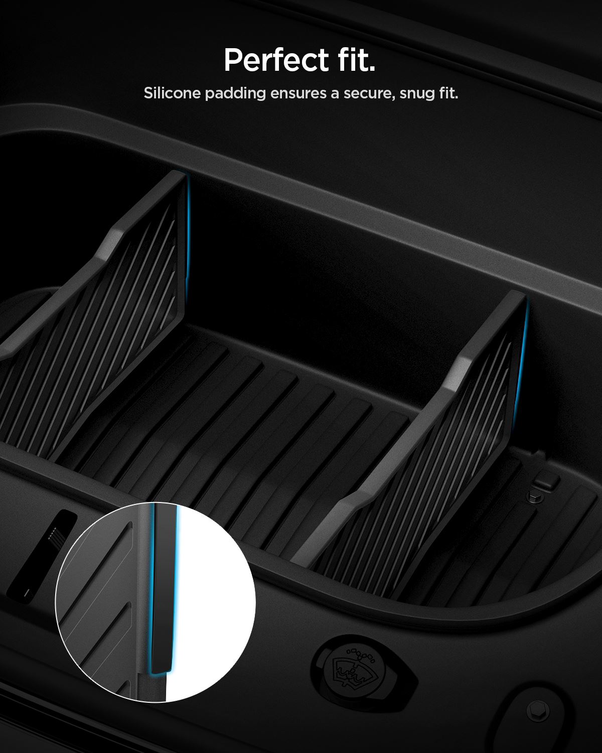 Spigen Tesla Frunk Divider, black - Tesla Model Y(Juniper) (15)