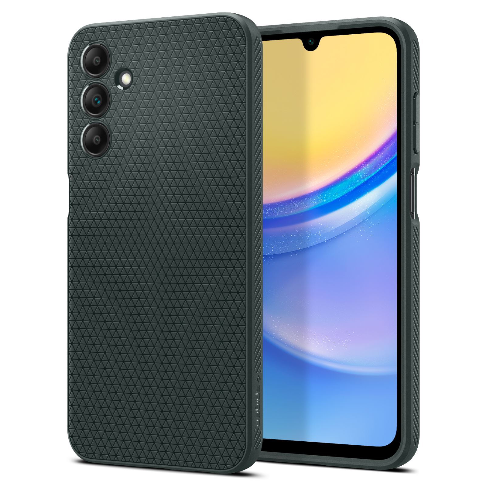 Spigen Liquid Air, abyss green - Samsung Galaxy A15/A15 5G (1)