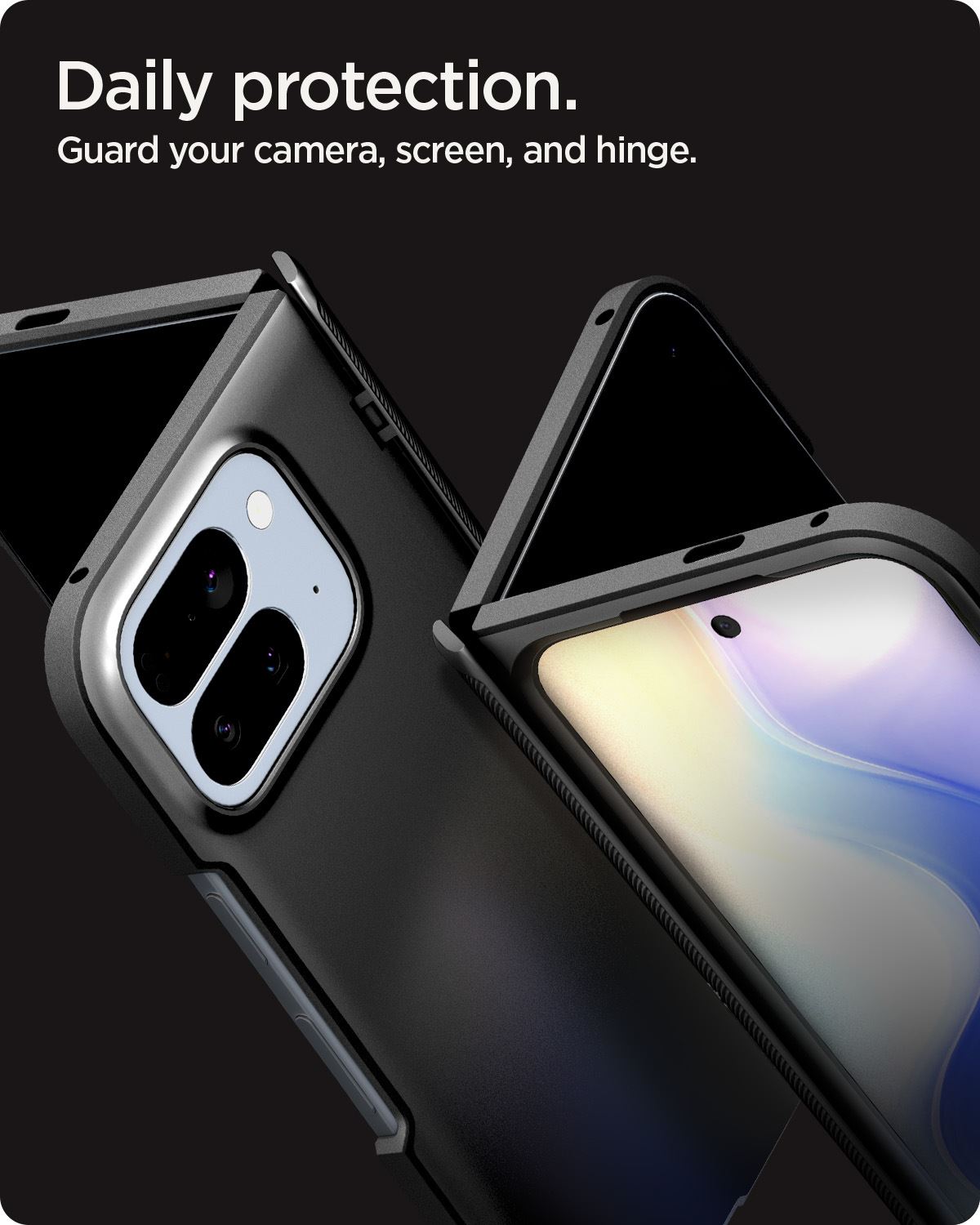 Spigen Slim Armor Pro MagSafe, black - Google Pixel 10 Pro Fold (4)