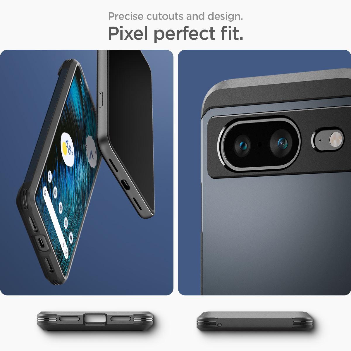 Spigen Tough Armor, metal slate - Google Pixel 8 (18)
