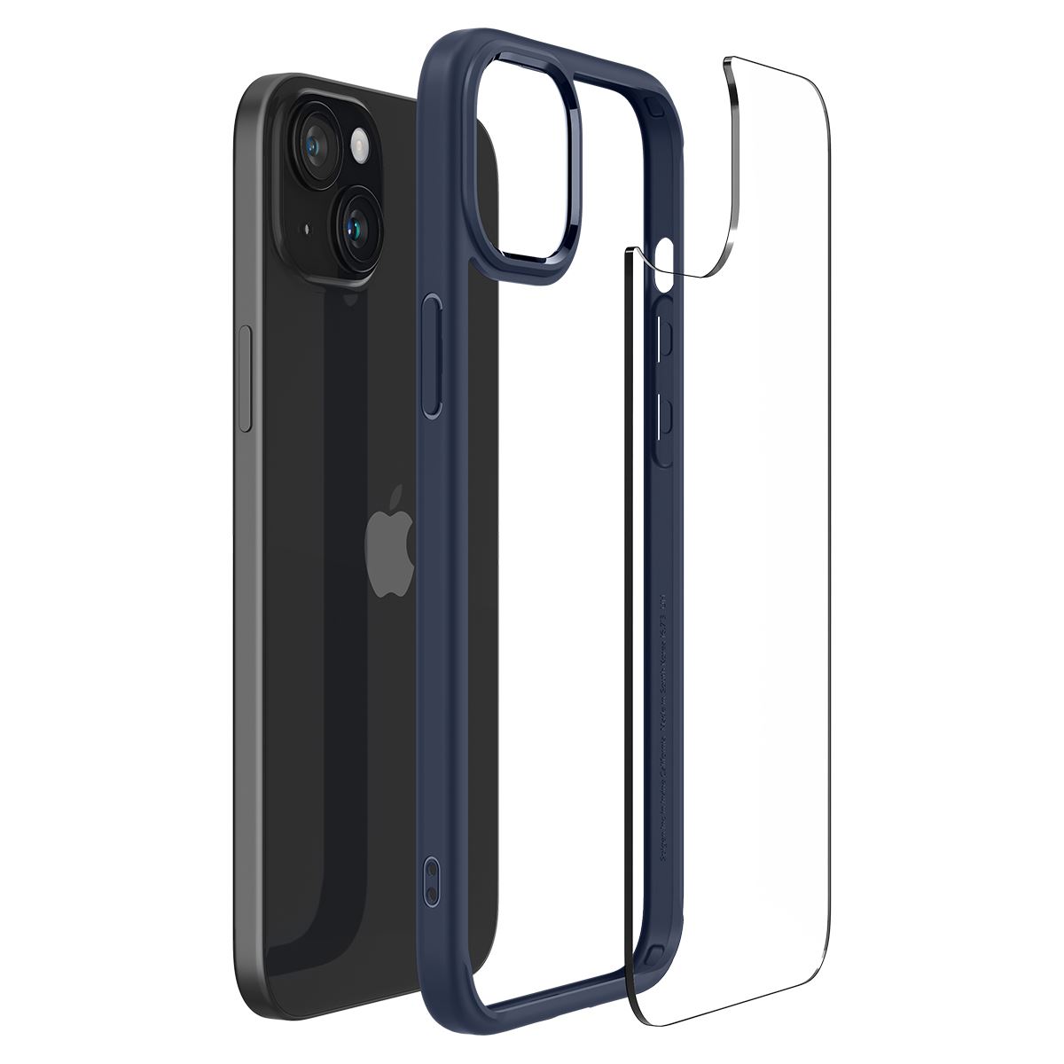 Spigen Crystal Hybrid, navy blue - iPhone 15 Plus (8)