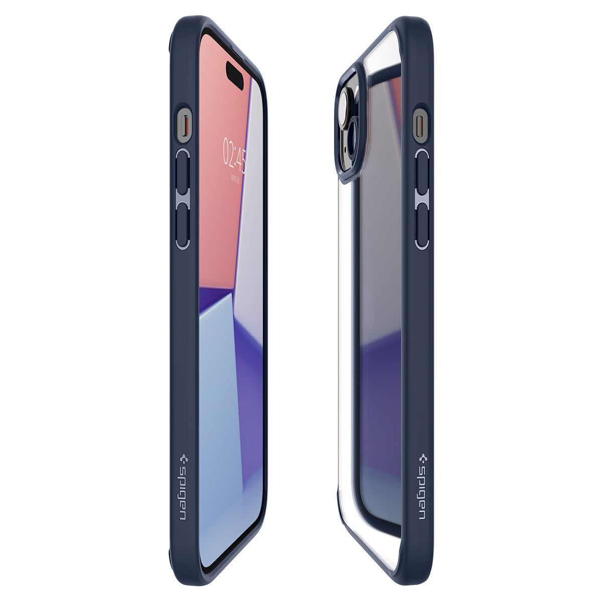 Spigen Crystal Hybrid, navy blue - iPhone 15 Plus (9)