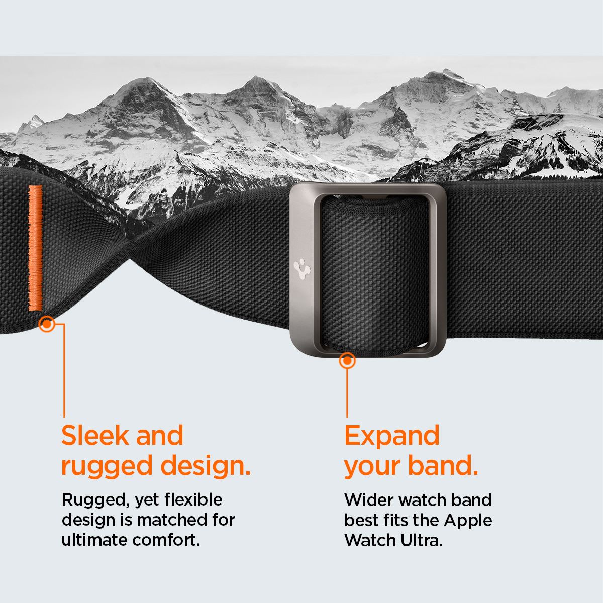 Spigen Lite Fit Pro, matte black - Apple Watch Ultra 3/2/1 (15)
