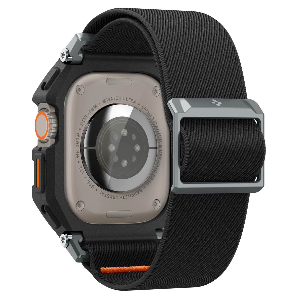 Spigen Lite Fit Pro, matte black - Apple Watch Ultra 3/2/1  (2)