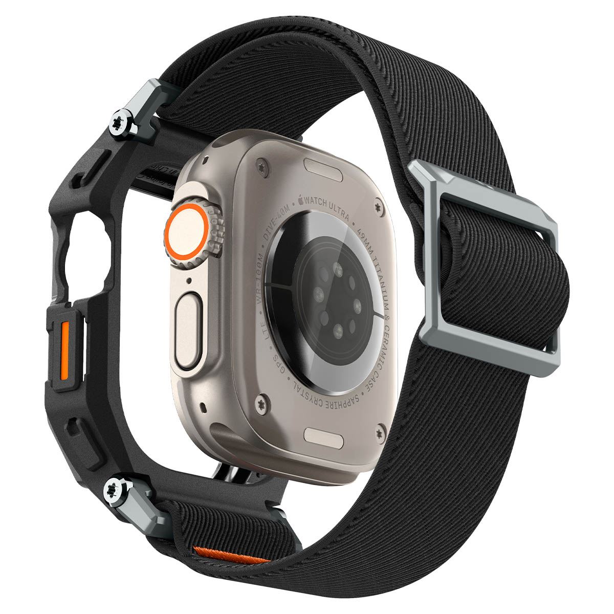 Spigen Lite Fit Pro, matte black - Apple Watch Ultra 3/2/1  (3)