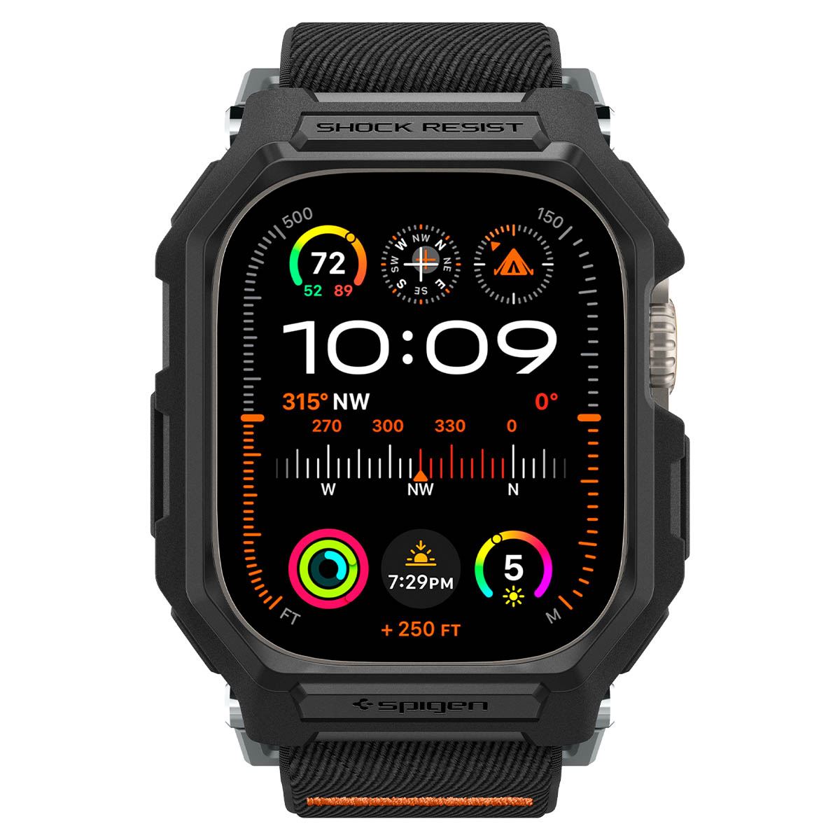 Spigen Lite Fit Pro, matte black - Apple Watch Ultra 3/2/1  (4)
