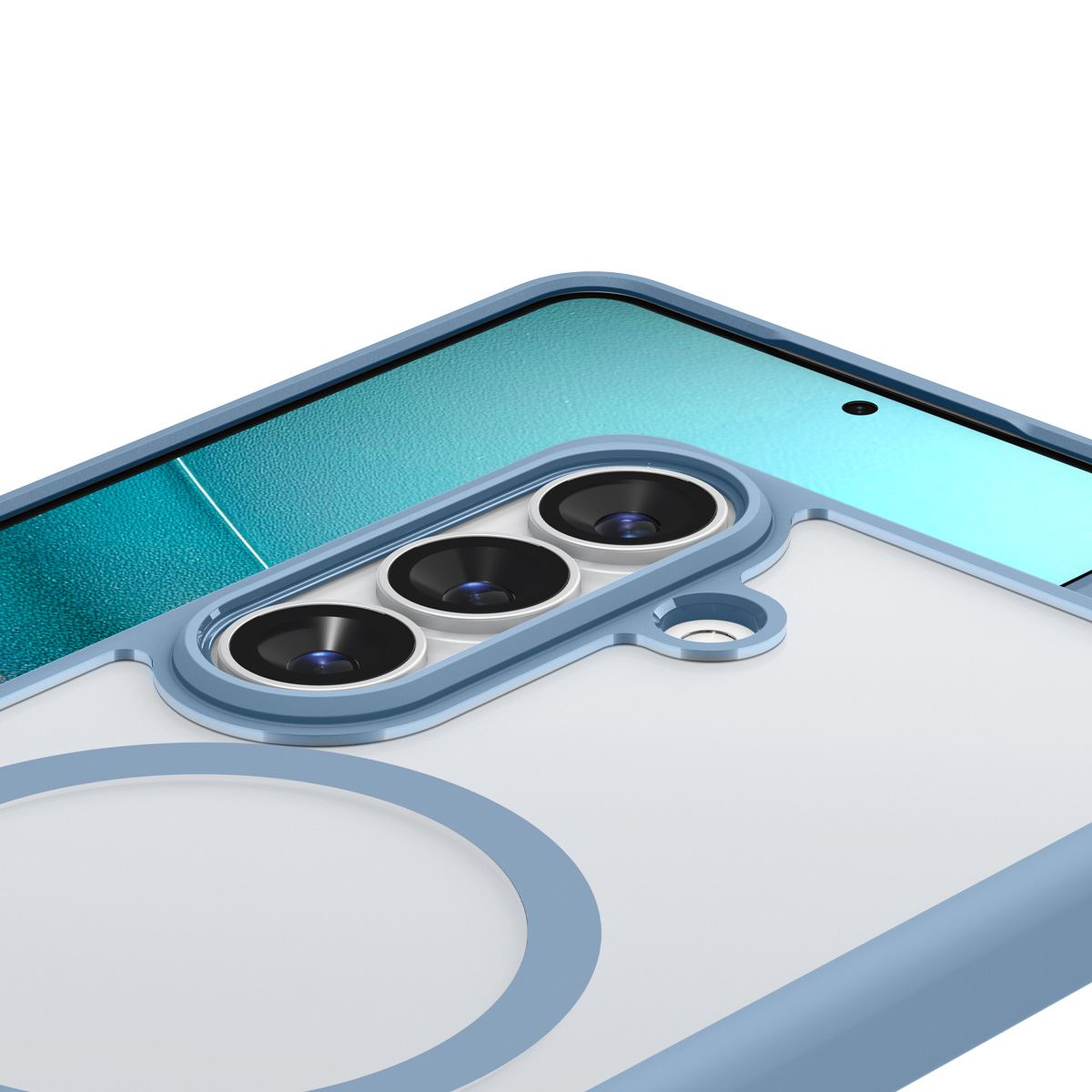 Spigen Ultra Hybrid MagSafe, light blue - Samsung Galaxy S26+ (7)