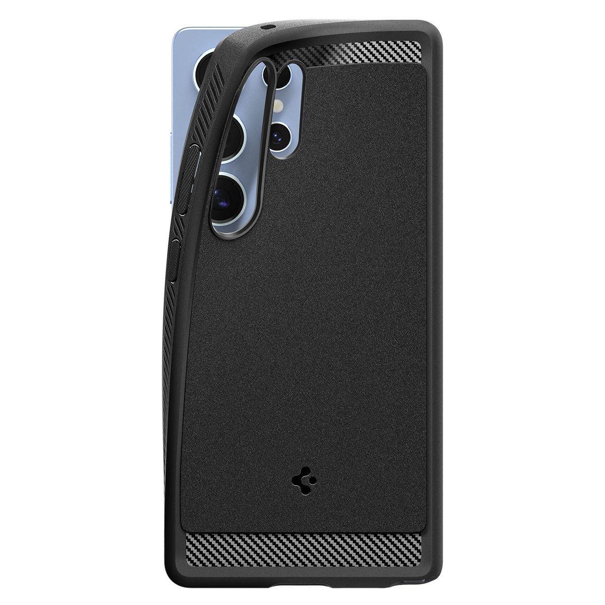 Spigen Rugged Armor MagSafe, matte black - Samsung Galaxy S25 Ultra (3)