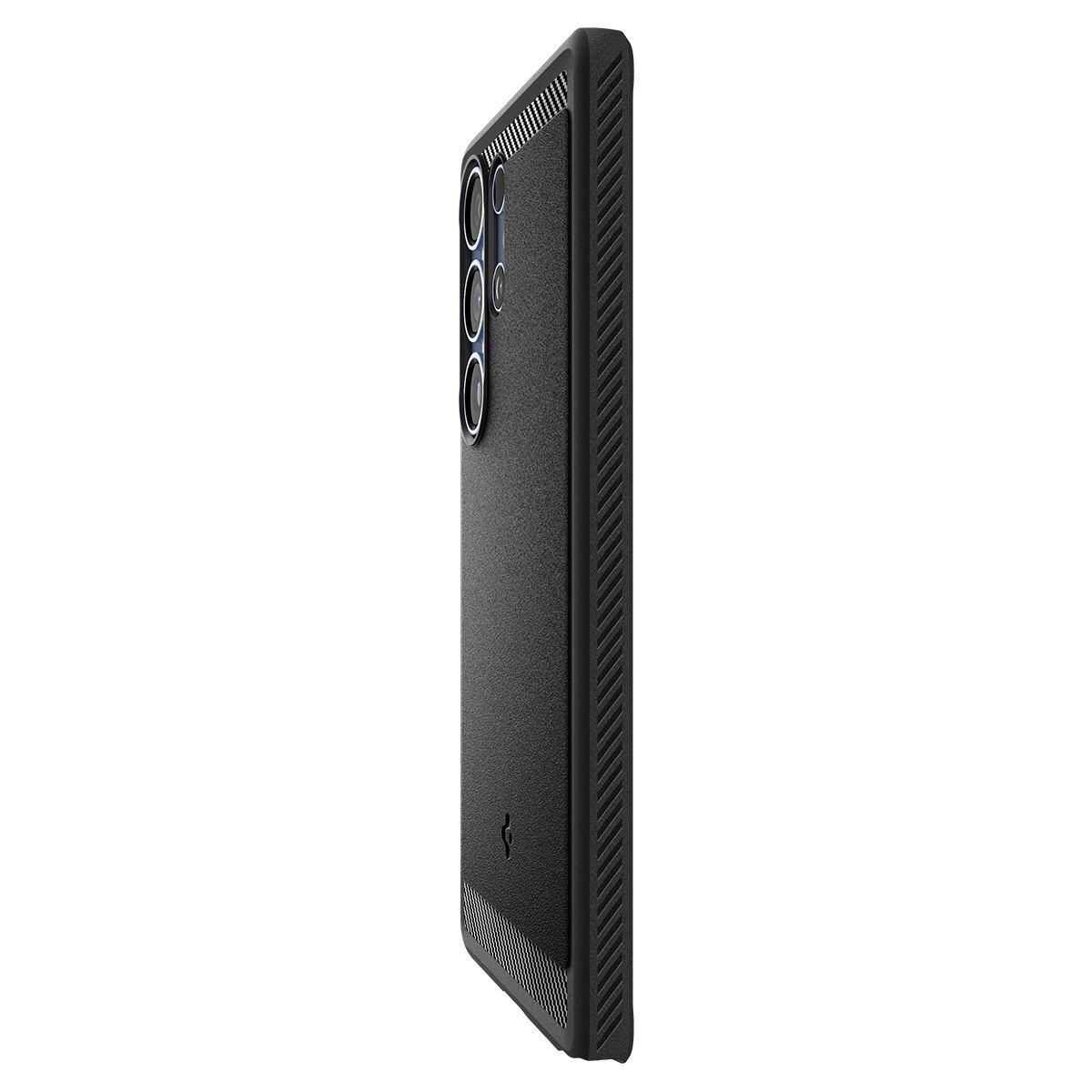 Spigen Rugged Armor MagSafe, matte black - Samsung Galaxy S25 Ultra (8)