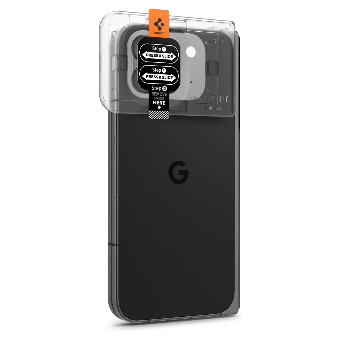 Spigen Glass tR EZ Fit Optik 2 Pack, crystal clear - Google Pixel 9 Pro Fold (3)