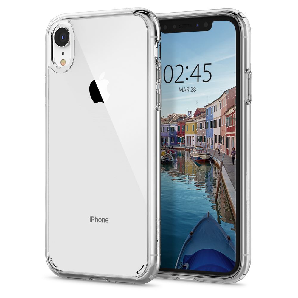 Spigen Ultra Hybrid, crystal clear - iPhone XR (1)