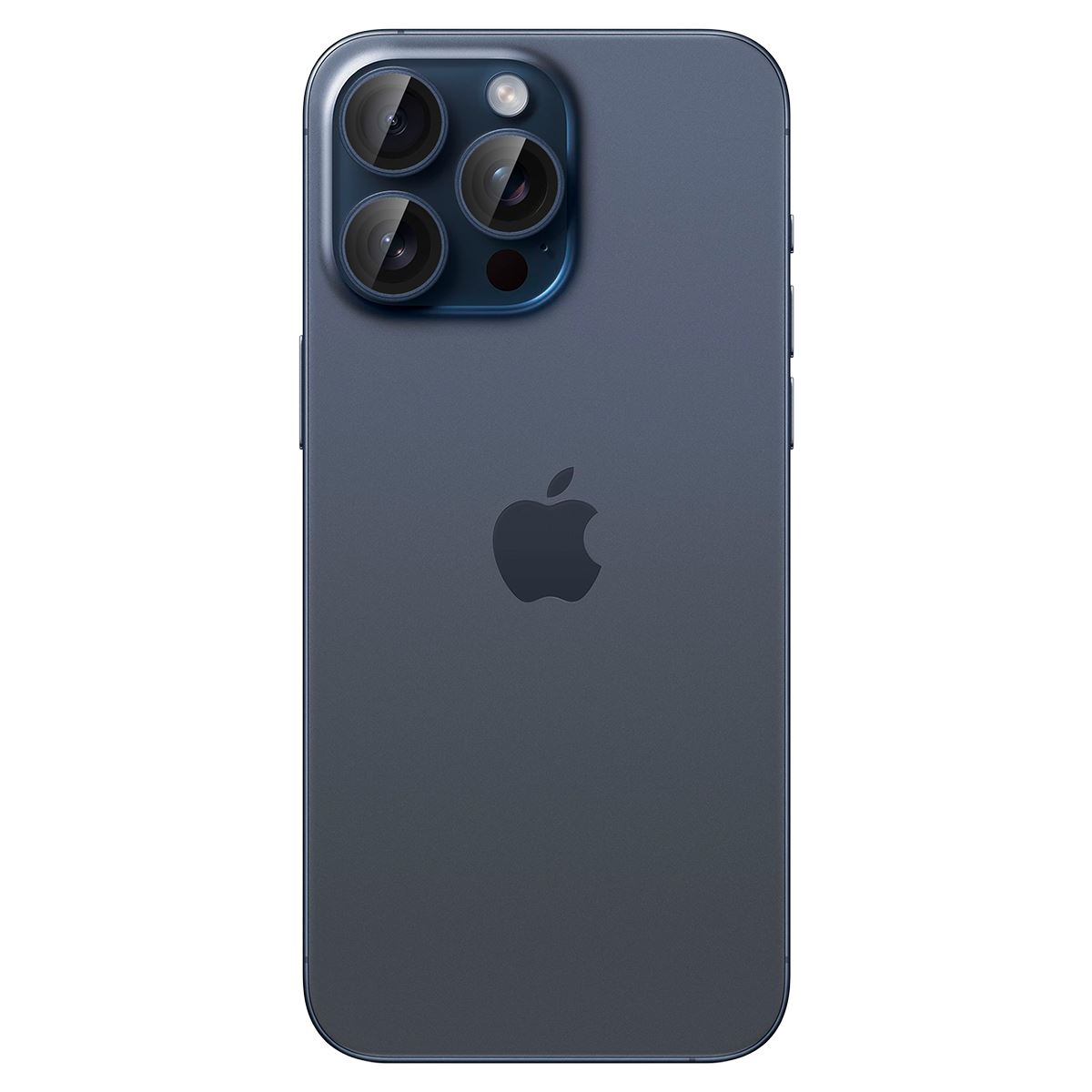 Spigen Glass tR EZ Fit Optik Pro 2 Pack, blue titanium - iPhone 17/16/15 Pro / 17/16/15 Pro Max (3)