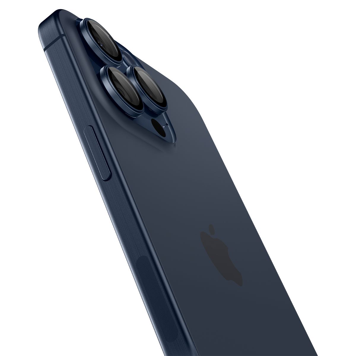 Spigen Glass tR EZ Fit Optik Pro 2 Pack, blue titanium - iPhone 17/16/15 Pro / 17/16/15 Pro Max (4)