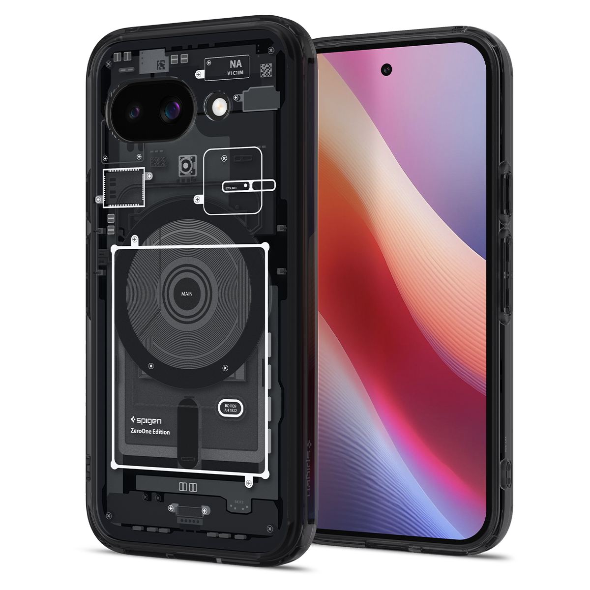 Spigen Ultra Hybrid MagSafe, zero one black - Google Pixel 9a