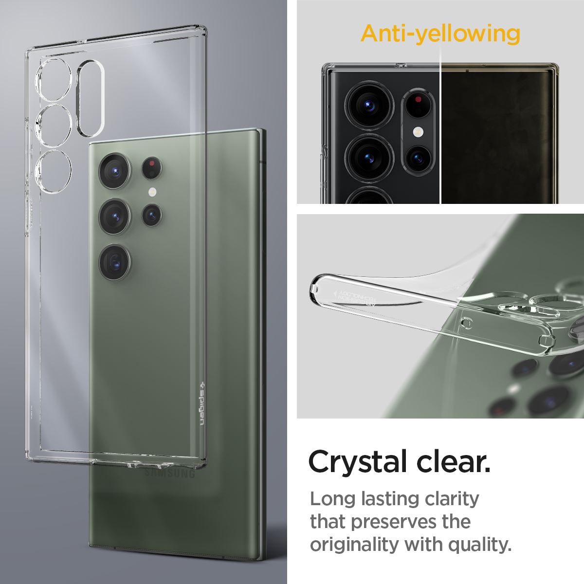 Spigen Liquid Crystal, clear - Samsung Galaxy S23 Ultra (15)
