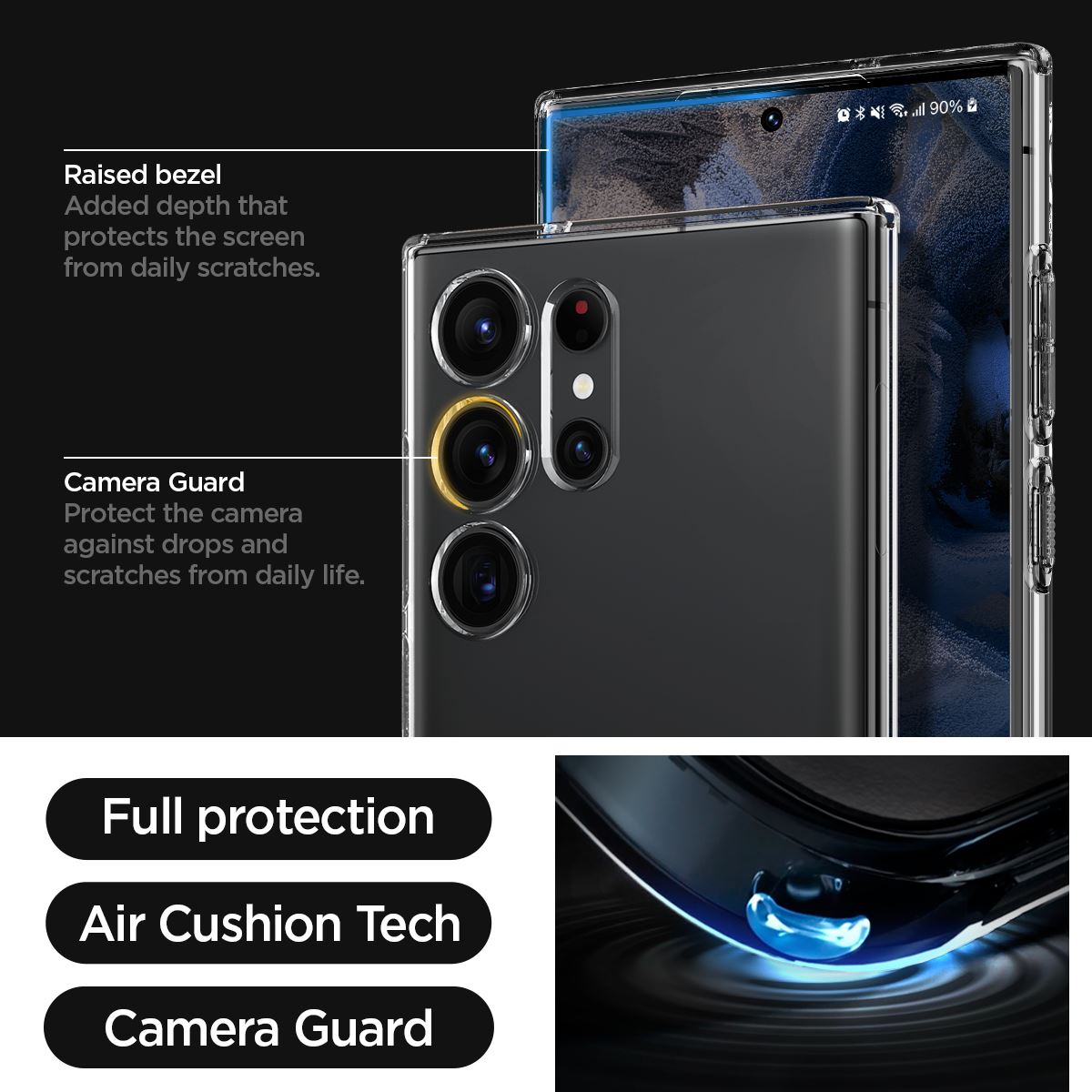 Spigen Liquid Crystal, clear - Samsung Galaxy S23 Ultra (16)